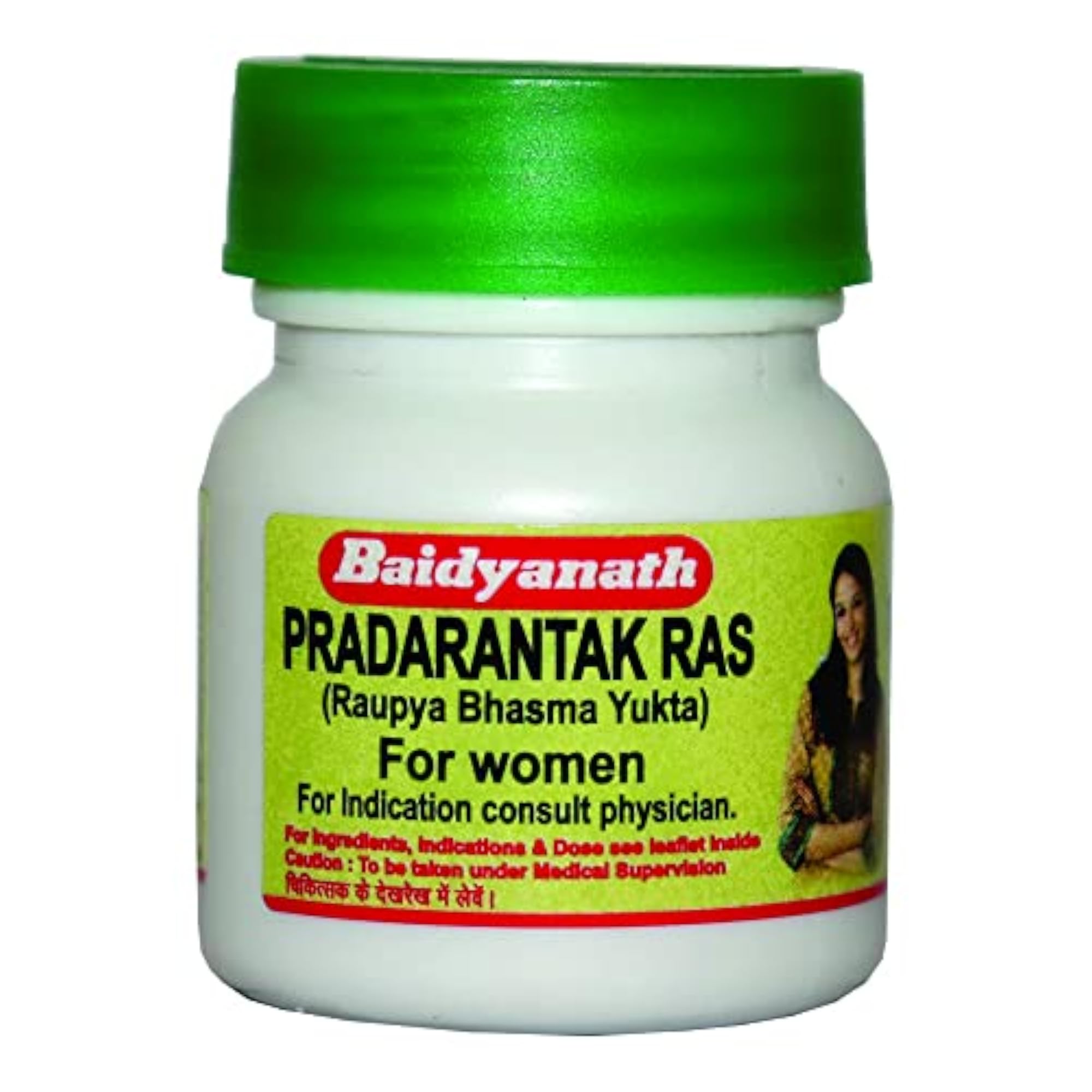 Baidyanath Pradarantak Ras-40 Tablets, Pack of 2